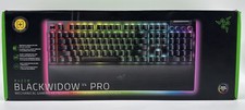 Razer BlackWidow V4 Pro Mechanical Keyboard - US English, Yellow Switch.