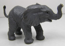 Safari Ltd. Gray Elephant 2.5" Long Plastic Animal Toy Figure China