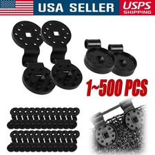 1 500pcs Sun Shade Net Clip Garden Tools Greenhouse Cloth Fix Clamp Plastic Hook