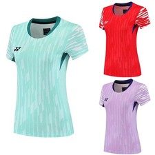 YONEX Women's Table Tennis Badminton T-shirt Sports Short Sleeve Tee 26-012903