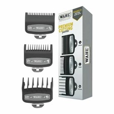 Wahl Premium 3 Pack Clipper Guard Attachment Comb Set - Size: ½ , 1 & 1½