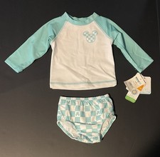 Disney Baby Mickey Mouse 2 piece Swimwear 3 - 6 Months Infant UPF-50 Swimsuit