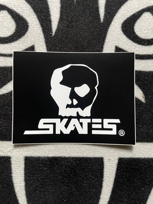 Skull Skates Sticker #2(Skateboard,Barrier Kult,Deer Man of Dark Woods,Heroin)