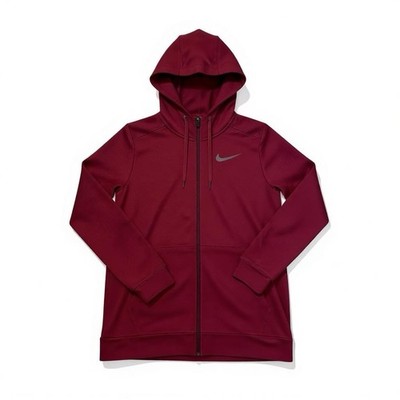 Nike Sportswear Men s Fleece Hoodie, Dri-FIT, Large, Burgundy, Zip, NWT