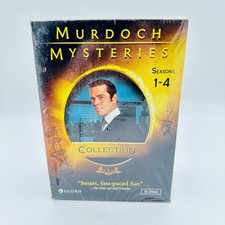 Murdoch Mysteries Collection: Seasons 1-4 Collection DVD Acorn TV New