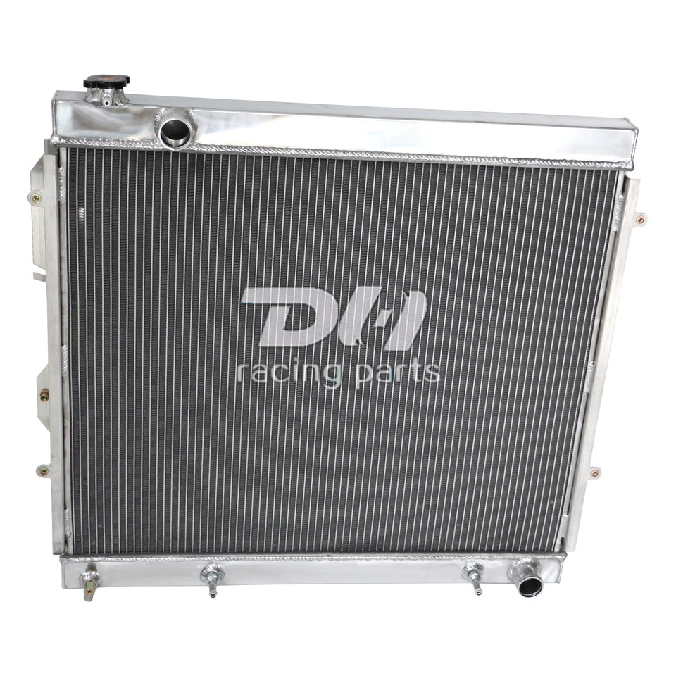 2 Row Aluminum Radiator For 2007-2014 08 09 Toyota Tundra /Sequoia 4.6L
