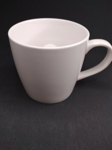 Tazza da caffè Polpo bianca creatura nascosta tazza in gres alta 3 3/8" - Foto 2 di 5