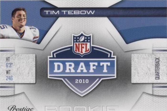 2010 Playoff Prestige Tim Tebow #21 - 1 of 2