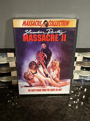 Slumber Party Massacre II DVD Rare OOP 1987 Extremely Rare Original Sealed Copy!