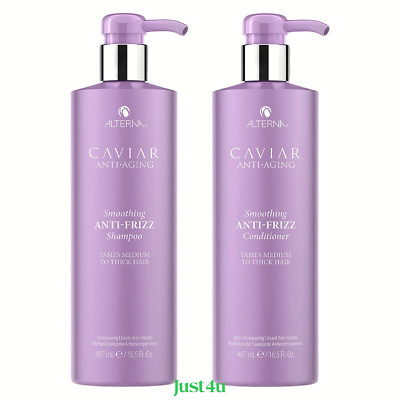 Alterna Caviar Smoothing Anti-Frizz Shampoo & Conditioner, 16.5oz DUO!!!