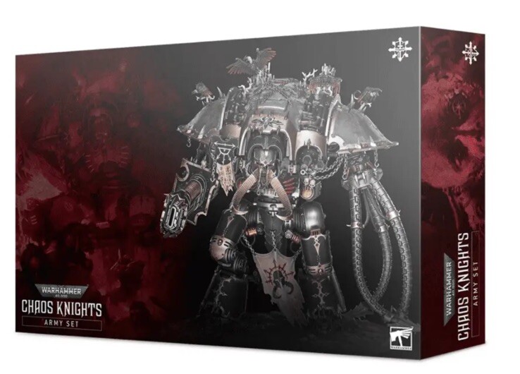 WarhammerChaos Knight's Battleforce新品未開封 Chaos Knights Army Set Warhammer 40K Box Set NIB | eBay