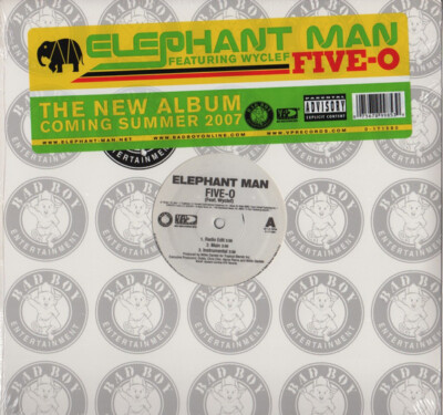 Elephant Man - Five-O / VG / 12''''