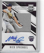 2017 Elite Extra Edition USA Silhouette Autographs #21 Nick Sprengel 26/99