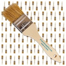 96 Pk- 1.5 inch Chip Paint Brushes for Paint, Stains,Varnishes,Glues,Gesso