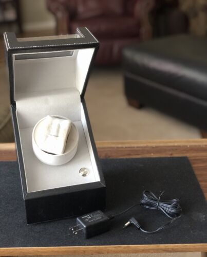 Orologio singolo Heiden a batteria o AC - pelle nera - EX usato condizioni - Foto 2 di 10