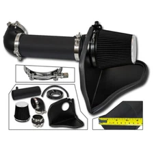 4" BLACK Heat Shield Cold Air Intake For 05-10 300/Challenger SRT 8 5.7L/6.1L V8