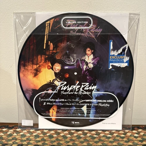 Prince & The revolution ~ Purple Rain, Lmited Ed Picture Disc w/ Poster, NEW!