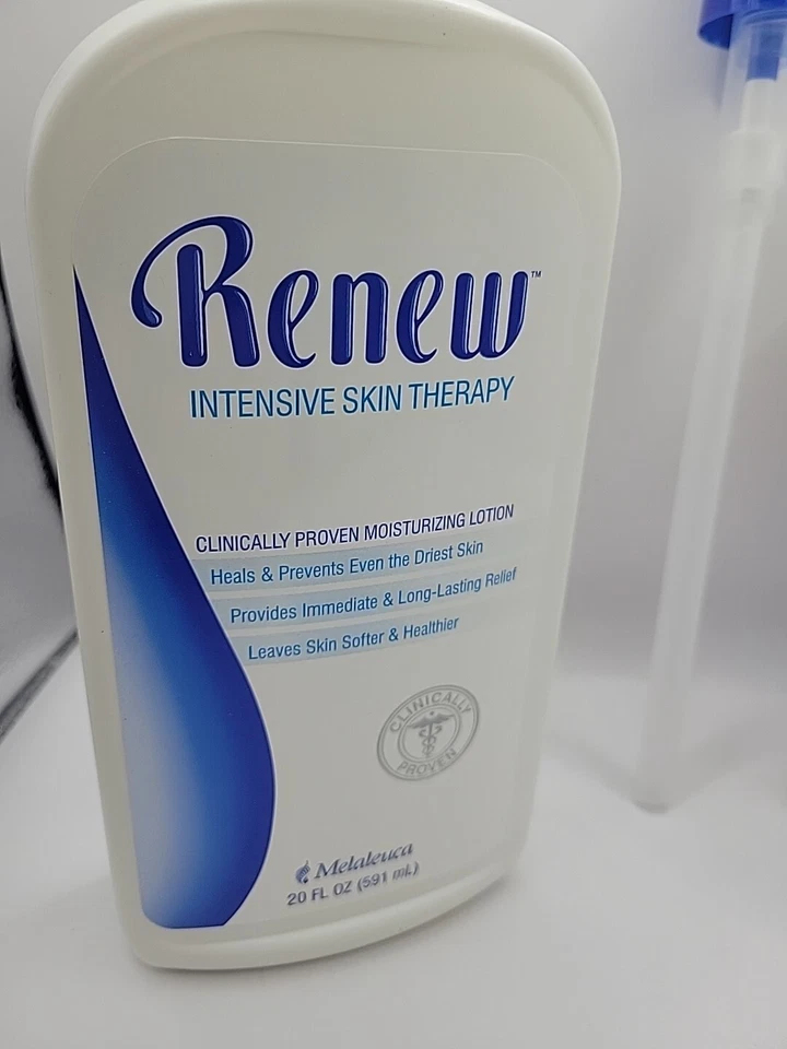 Loción de terapia intensiva para la piel Melaleuca RENEW paquete de 2 20 oz 1 bomba incluida. Foto 4 de 4