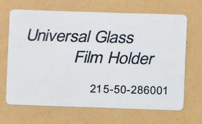 Microtek Artixscan 2500/Agfa DuoScan T2500 Universal Glass holder, never used