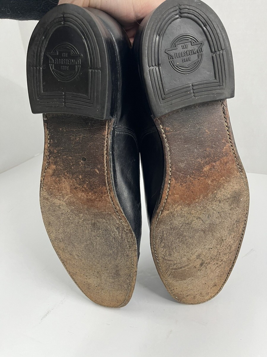 VTG Florsheim Penfield 20308 Black Oxford Sz 10 Brogue Cap Toe | eBay