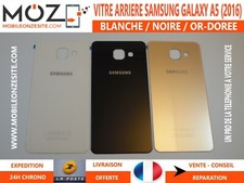VITRE ARRIÈRE POUR SAMSUNG GALAXY A5 (2016) NEUVE  + LOGO