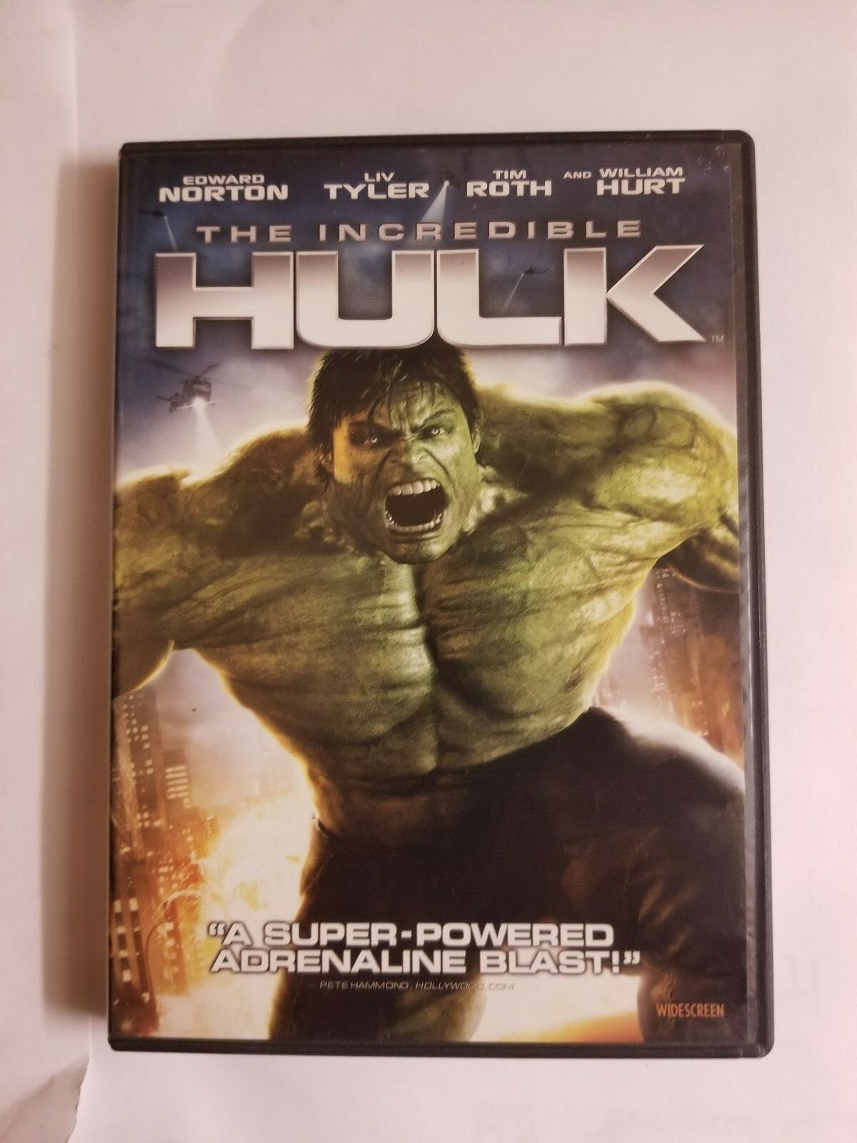 The Incredible Hulk (DVD, 2008, Widescreen)