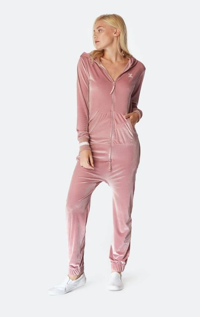 Share more than 136 pink velour jumpsuit super hot tnbvietnam.edu.vn