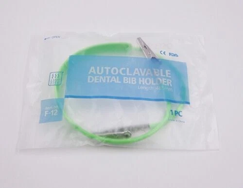 Lote de 5 piezas de clips antideslizantes para baberos de silicona dental 135 °C individuales Foto 3 de 4