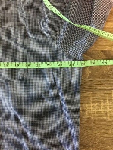 Brooks Brothers Makers Mens Blue Check Long Sleeve Dress Shirt 16 - 5 USA Made - Picture 3 of 5