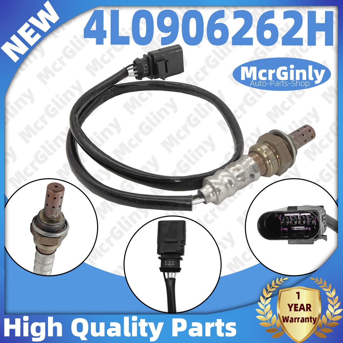 3.0T Rear Downstream Oxygen Sensor 4L0906262H For Audi Q7 2010
