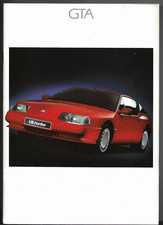Renault Alpine GTA V6 & GTA V6 Turbo 1989-1990 UK Market Sales Brochure