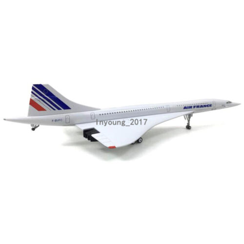 1:200 1976 Concorde Air France Airplane Model Diecast Metal Aircraft Model - Picture 12 of 12
