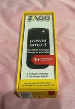 ZAGG Power Amp 3 Universal Battery Charger for Smartphones (3,000mAh) - Black
