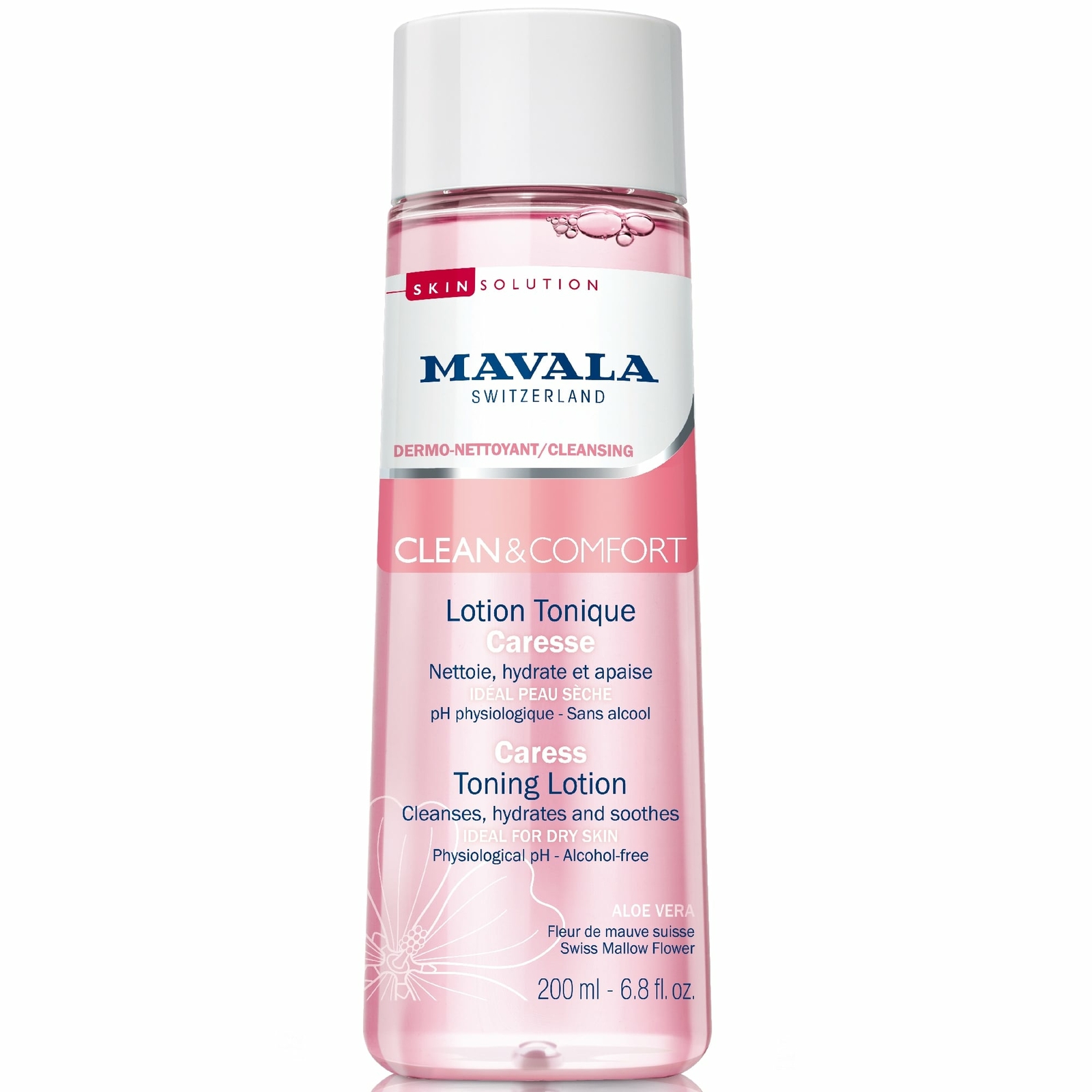 Mavala Swiss Skin Solution - Clean & Comfort Physiological Toning Lotion 200ml