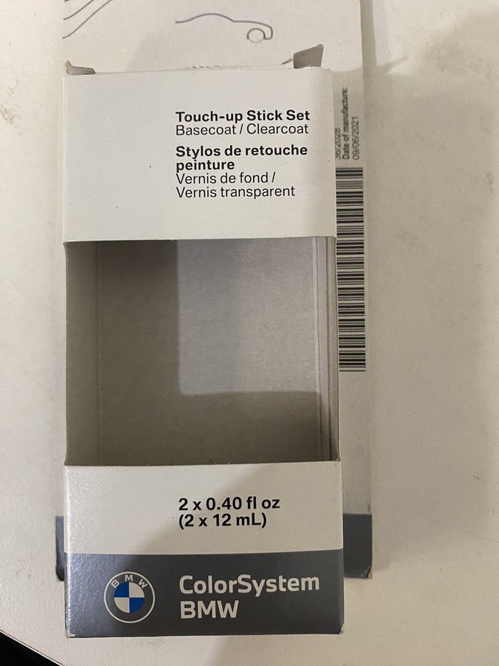 BMW Factory Touch Up Paint Sophisto Grey Metallic A90/B90 Genuine eBay