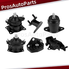 6Pcs Motor Mounts Set for 2003-2007 Honda Accord 3.0L V6 Auto Trans