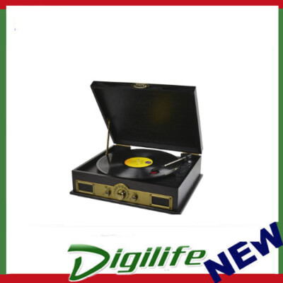 mbeat MB-USBTR98 Vintage USB Turntable with Bluetooth Speaker