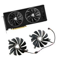 For XFX RX5500 5500XT 5600 5600XT RX5700 5700XT Graphics Cooling Fan CF1010U12S
