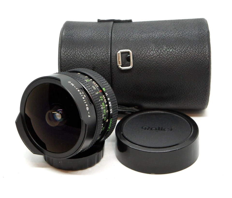 Rare Carl Zeiss F-Rolleinar-MC 3.5/14 14 mm F3.5 Rollei QBM mount - Image 2 of 4