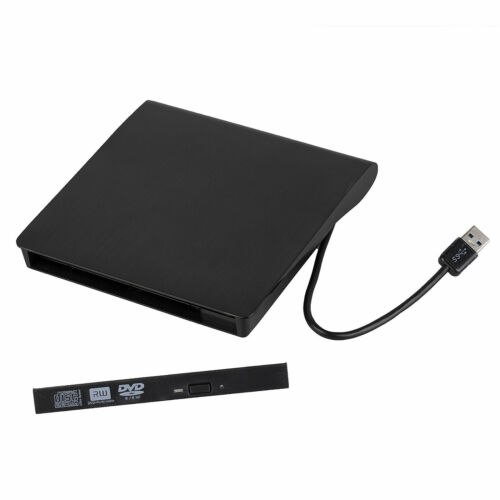 USB 3.0 External Enclosure for 9.5mm SATA Blu-ray DVD CD Drive Case Single Cable - Afbeelding 1 van 7