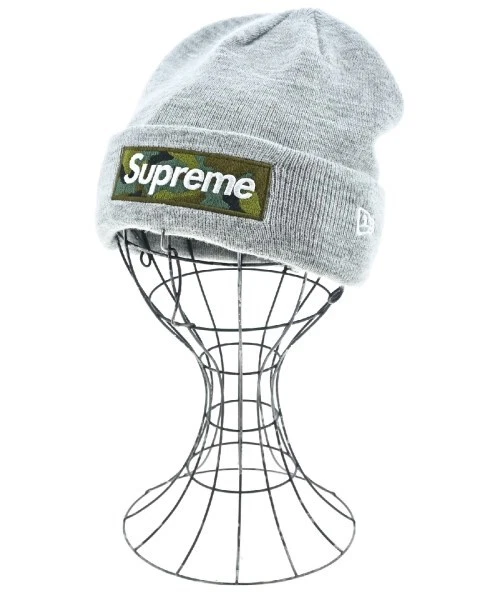 Bonnets/bonnets gris Supreme en tricot 2200551226098