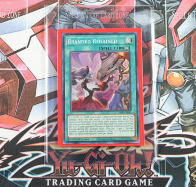 best branded cards yugioh Yu-Gi-Oh! in High Spirits - MP22-EN217 - Common Features the exclusive Platinum Secret Rare Branded in High Spirits card (RA05 Include "Branded" in "Card Name"