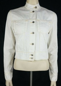 guess white jean jacket