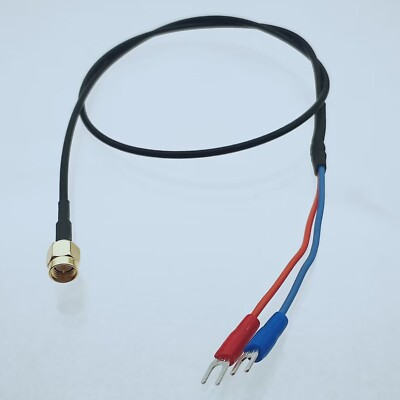 SMA Male to M3 Screws Fork Terminals Signal Cable Conversion Cord RG316 2~16FT