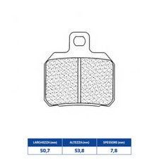 SINTERED BRAKE PADS for KTM 1290 SUPER DUKE GT 2016-2024