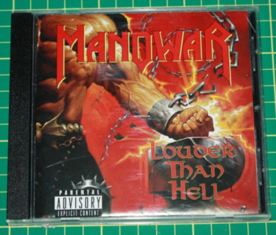 Music CD: Manowar Louder Than Hell