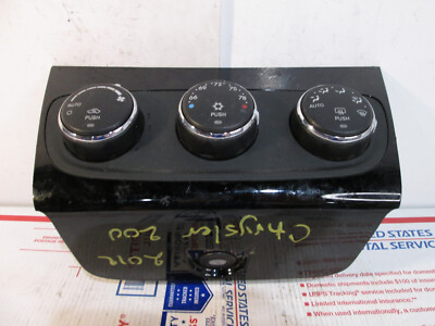   2012 200 CLIMATE CONTROL PANEL TEMPERATURE UNIT A/C HEATER Rear Defroster