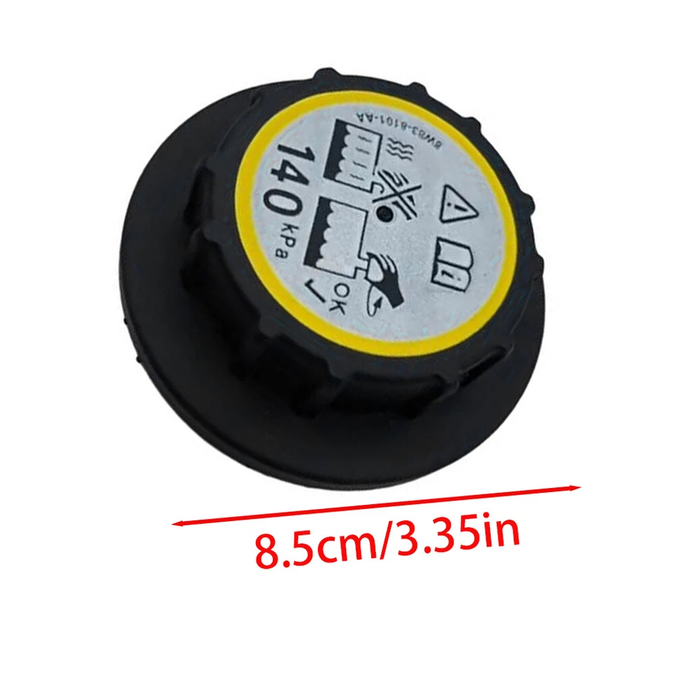 Expansion Tank Engine Coolant Tank Cover 8W83-8101-AA For Jaguar F Pace X761 - Image 3 of 4