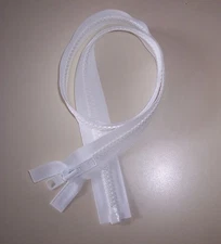 YKK White Zippers Marine Boat Canvas #10 Bimini Top UV Rated Size #10 BIG