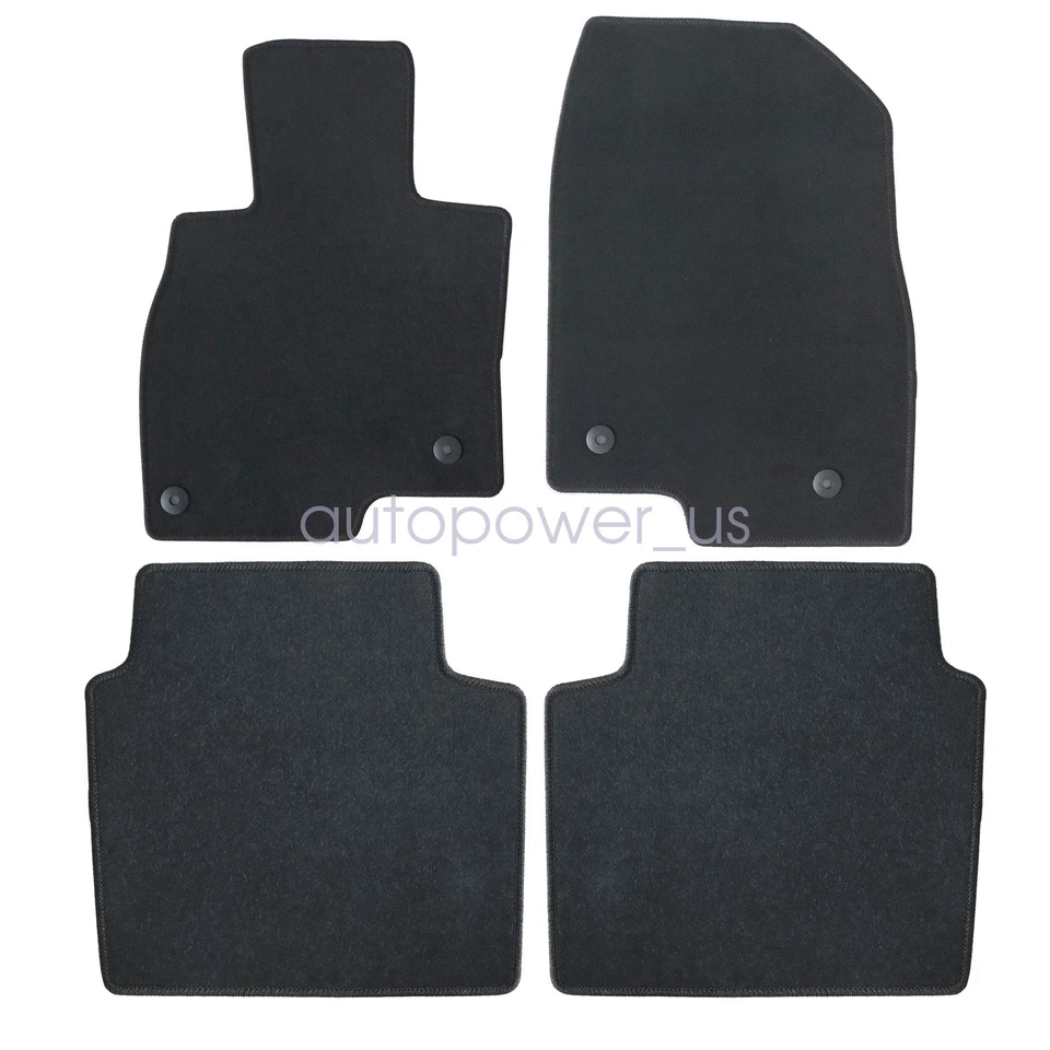 Para 2014 2015 2016 2017 2018 2019 2020 2021 Mazda 6 alfombrillas alfombra terciopelo 4X Foto 4 de 4